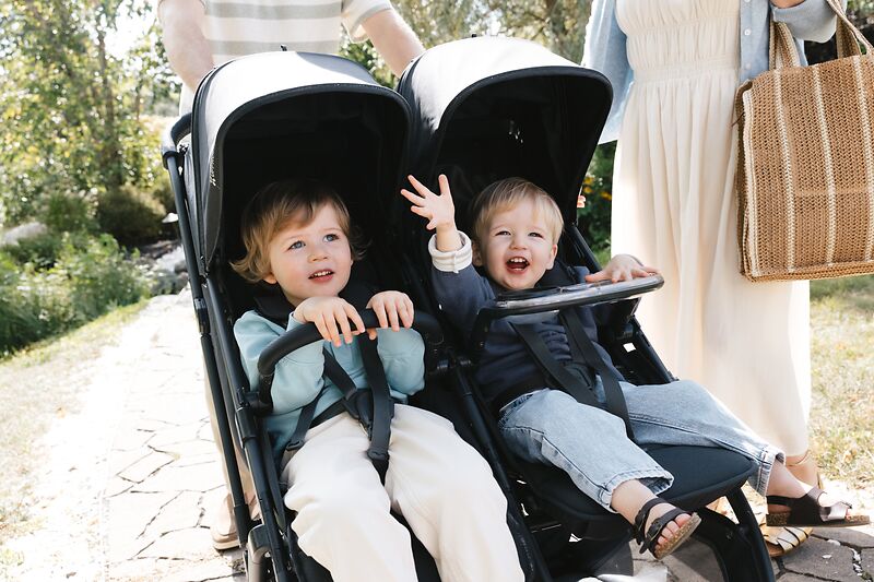 UPPAbaby Minu® Duo Zwillingsbuggy / Geschwisterbuggy
