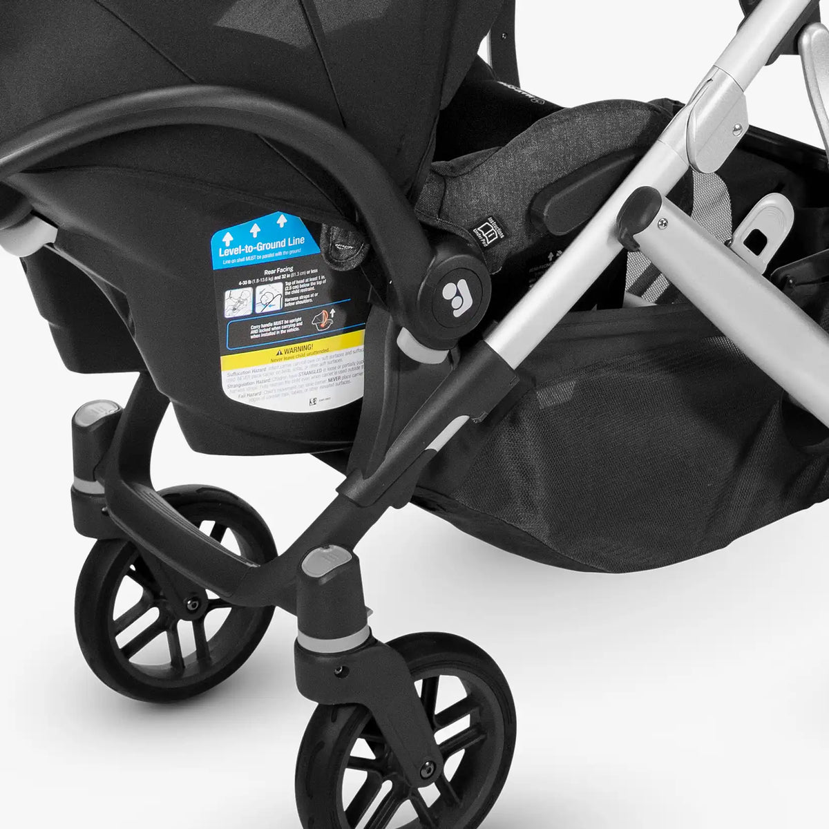 Adaptateurs de siège auto inférieurs pour Vista® V2, V3 (Maxi-Cosi, Nuna, Cybex, BeSafe)
