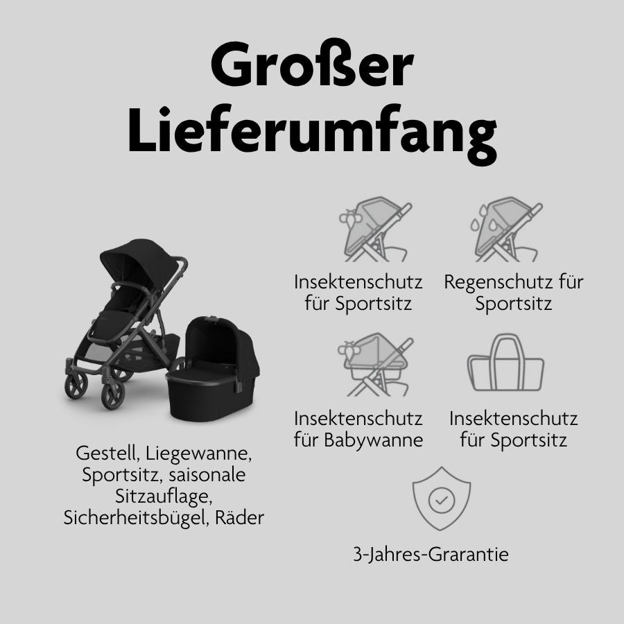 UPPAbaby Vista® V3 Kombi-Kinderwagen
